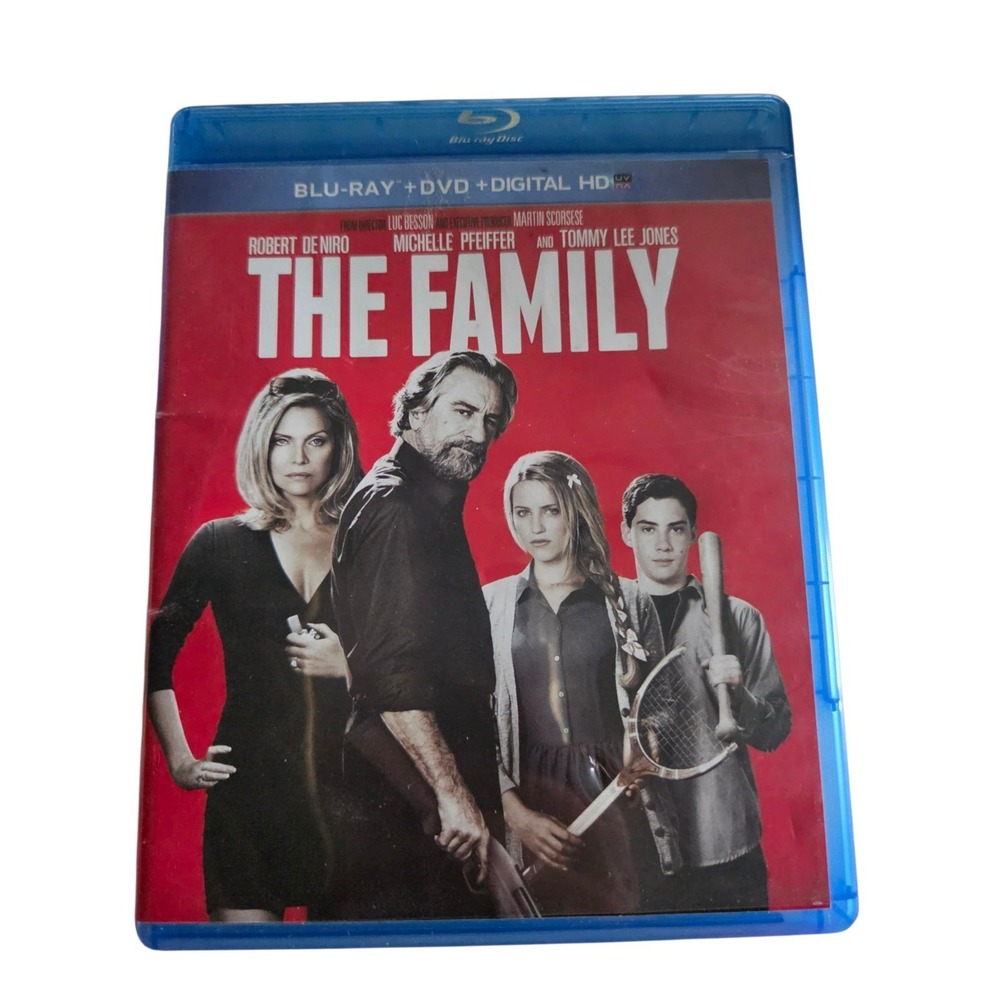 The Family BLU RAY AND DVD ONLY, NO DIGITAL CODE, FREE SHIPPING